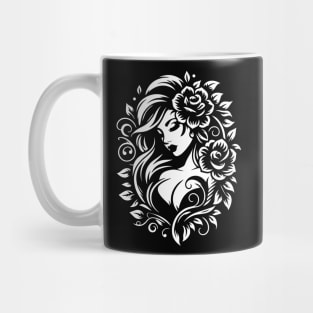 gothic woman Mug